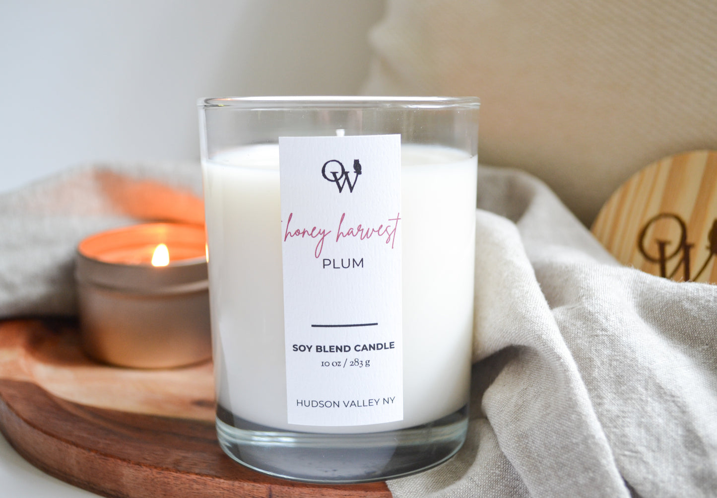 Honey Plum Soy Candle