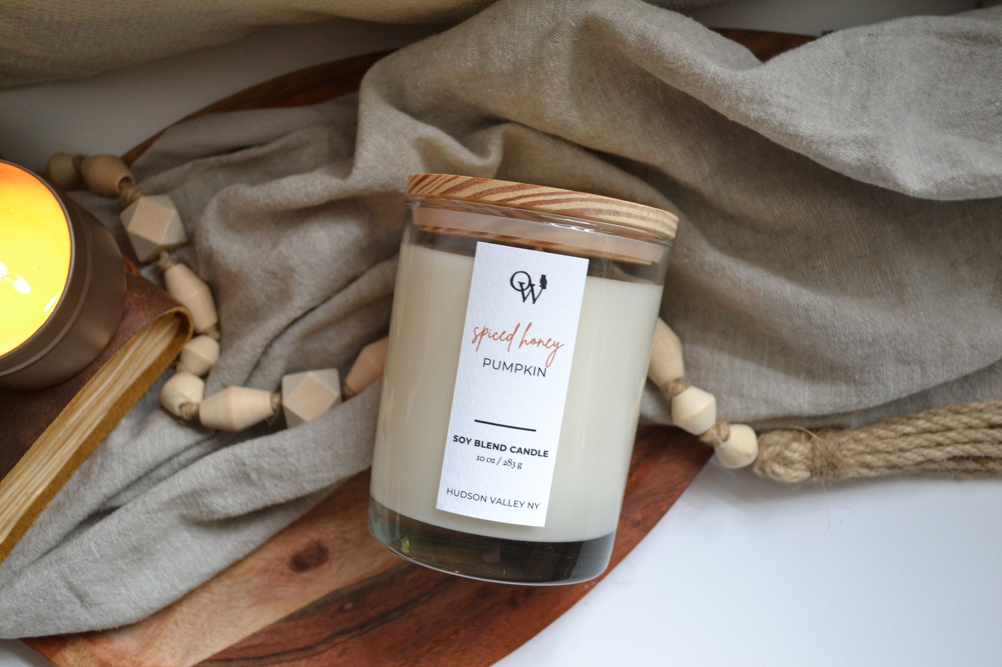 Honey Pumpkin Soy Candle